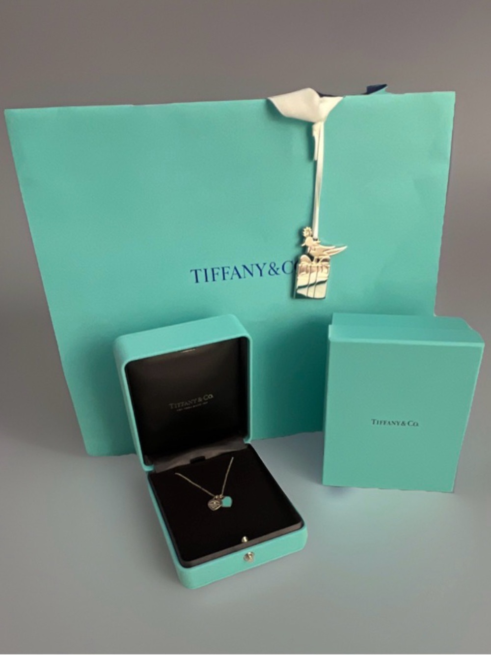 Authentic Tiffany & Co necklace purchased at Tiffany boutique in Sydney, AUS